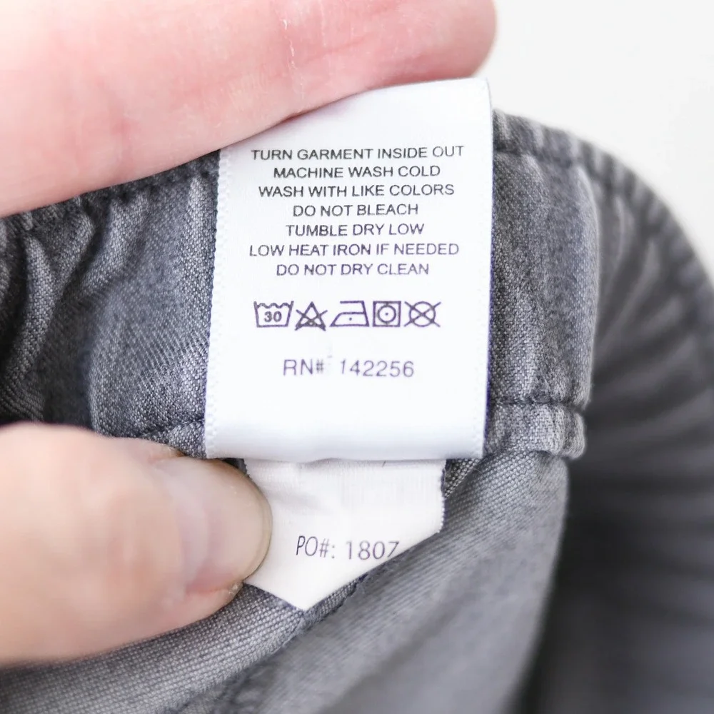 FIGS‎ Scrub Pants Technical Collection Mens XL Grey TM3001 Cargo Medical PO 1897